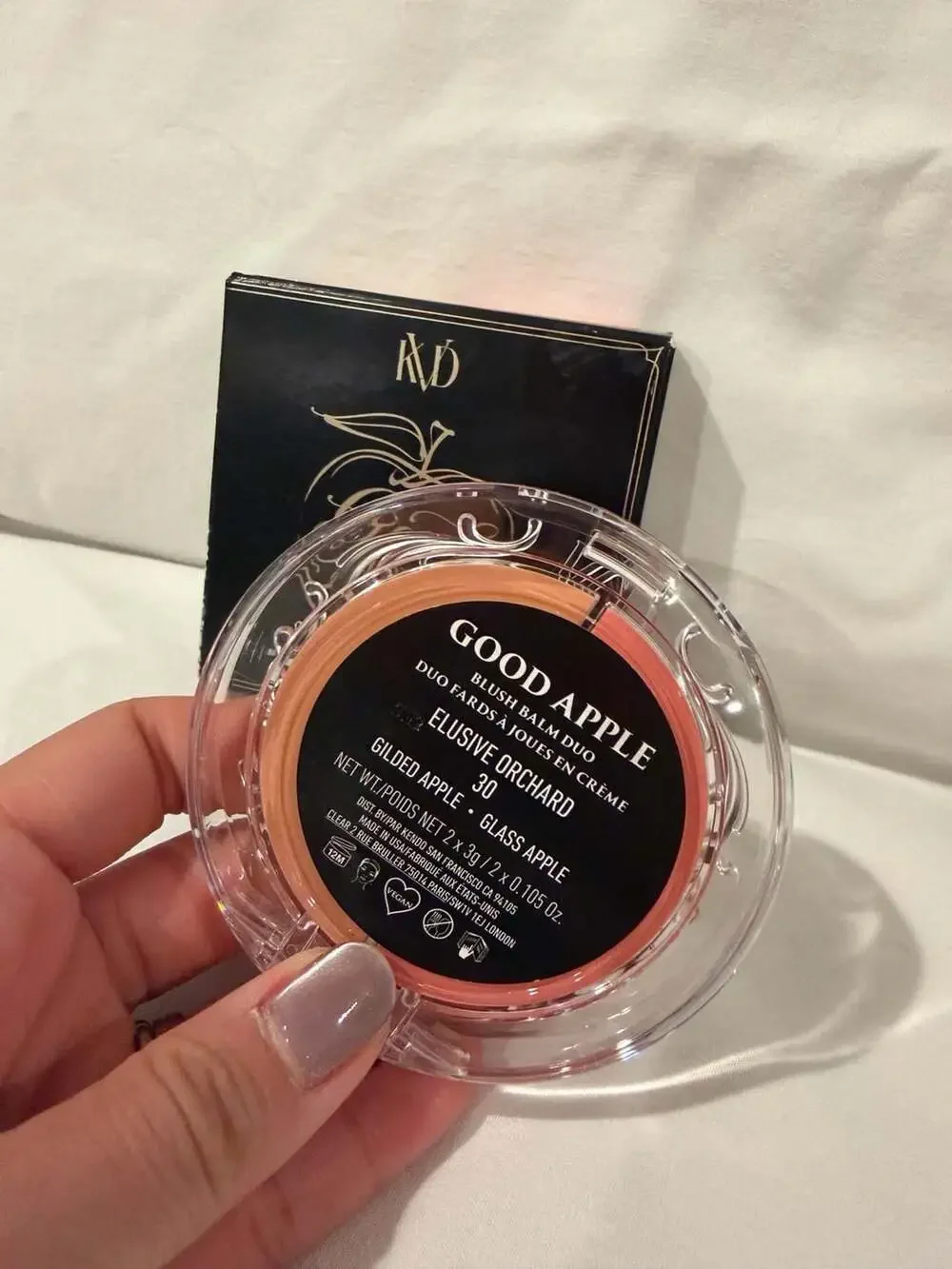 KVD Beauty Good Apple Blush Balm Duo Elusive Orchard 30